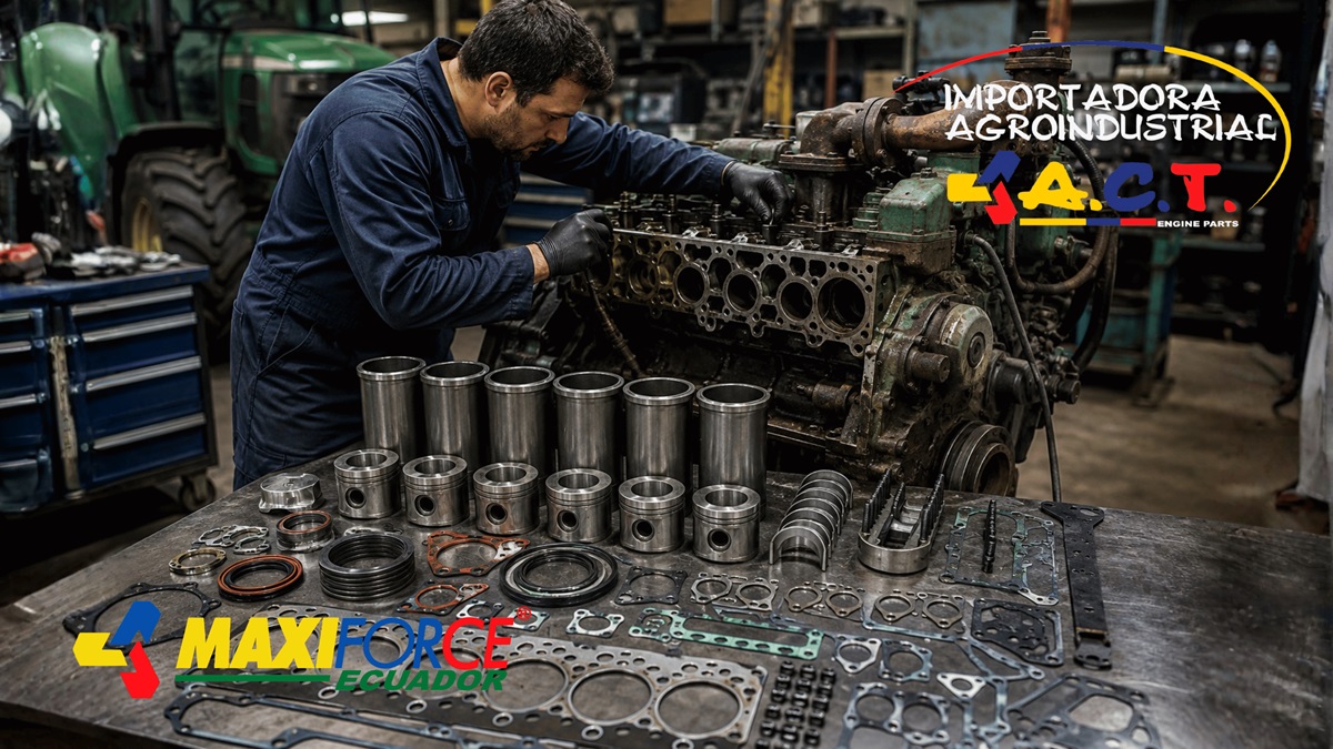 5 señales de que su motor diésel necesita un overhaul kit completo