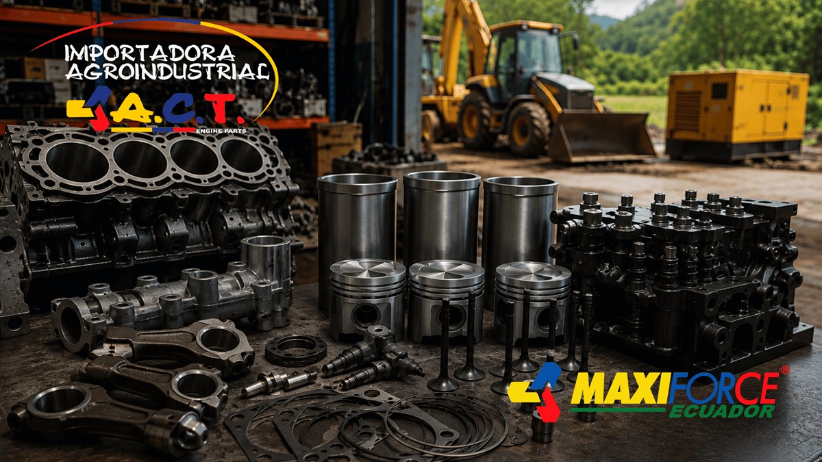 Repuestos para motores diésel en el Oriente ecuatoriano: asesoría y despacho seguro